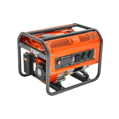 gerador gasolina 3,2 kva g3200p 110 220v husqvarna