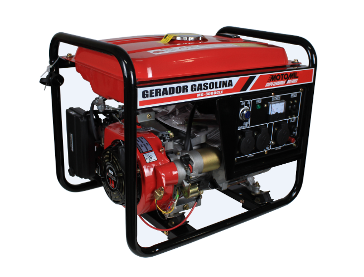 Gerador Gasolina 2.5 Kva Mg3000Cl 110/220V Motomil