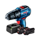 Parafusadeira De Impacto 12V S/ Bateria Brushless Gsb 12V-30 Bosch + Kit De Baterias 2.0 Ah e Carregador Gal12v-20 Bosch