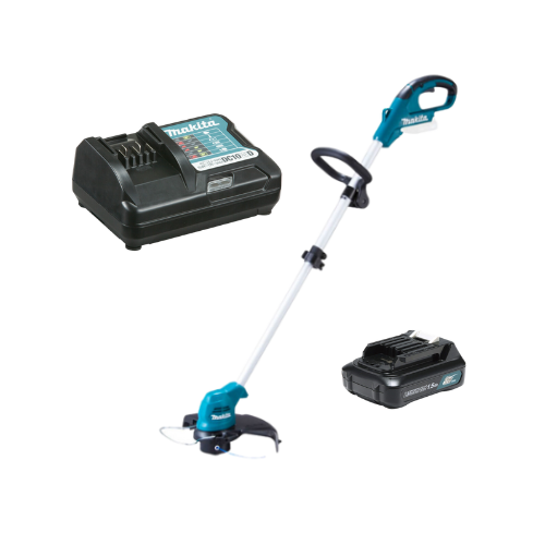 Aparador de Grama 12v UR100DZX com Bateria e Carregador Makita