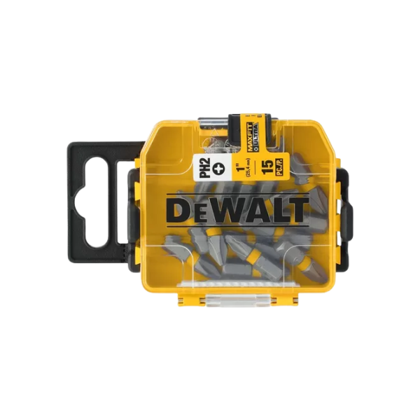 jogo bits e brocas phillips 15 pecas dwa1ph2umf15 dewalt 527500