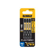 jogo bits fenda phil ph3 flextorq 214 3pcs dwaf2ph3ir3 dewalt 527517