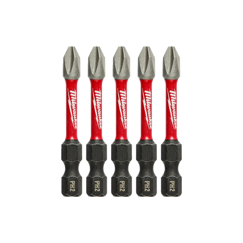 JOGO BITS PHILIPS IMPACTO PH2 X 50MM 5 PcS 48324602 MILWAUKEE