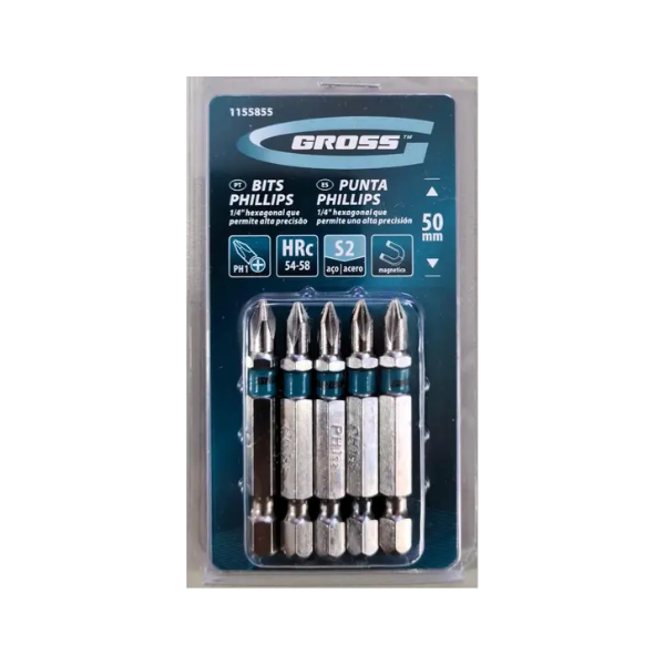 jogo bits phillips 50mm 5pcs 1155855 gross 531890