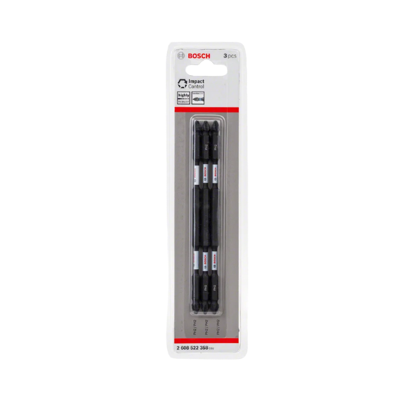 JOGO BITS PHILLIPS COM 3 PONTAS DUPLAS IMPACT CONTROL BOSCH
