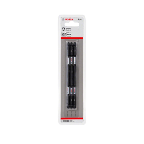 JOGO BITS PHILLIPS COM 3 PONTAS DUPLAS IMPACT CONTROL BOSCH