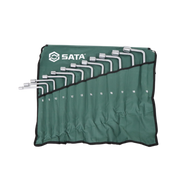 jogo chave biela sextavada com 12 pcs 08 a 19mm st08021l sata