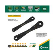jogo chave catraca quadbox x6 2pcs st09059g sata
