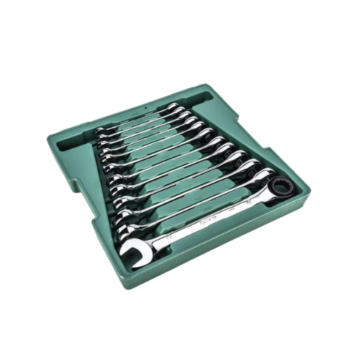 jogo chave combinada catraca 12 pecas 8 a 19 mm st0904002 sata
