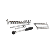 jogo chave para soquete sextavado 21 pcs st09077sj sata