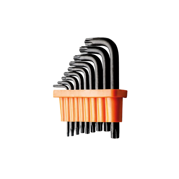 jogo chave torx com 9pcs curto tramontina 504491