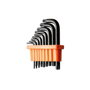 jogo chave torx com 9pcs curto tramontina 504491