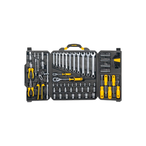 jogo de ferramentas com 110 pcs vonder