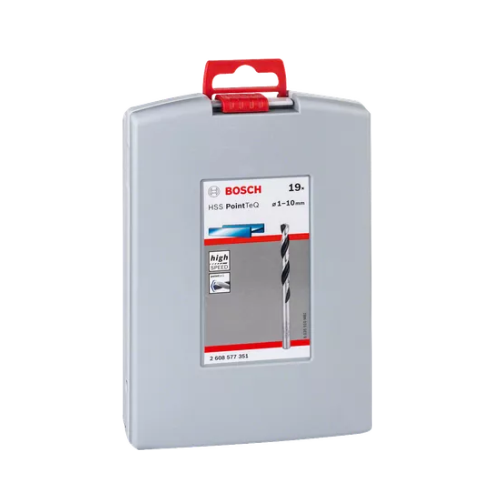 jogo de ferramentas e acessorios com 19 pecas hss pointteq bosch