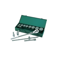 Jogo Soquete Estriado Com 15pç 34 St09015sj Sata