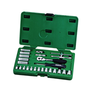 Jogo Soquete Sextavado Com 36pc 14 ST09001 Sata