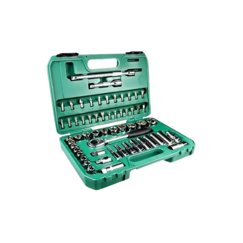 Jogo Soquete Sextavado Com 60pç 12 St09007sj Sata