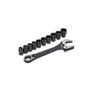 JOGO SOQUETE VORTEX X6 COM 11 PC 10 A 19MM COM CHAVE 8 SATA