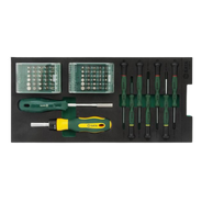 Jogo Bits E Chaves 71pçs St09920g Sata