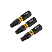 Bits Torx Flextorq T25 (3pçs) 25mm Dwaf1tx25ir3 Dewalt