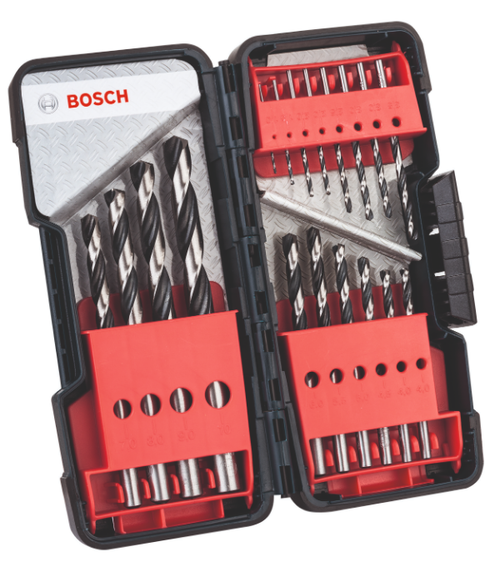 Jogo Broca Aço Rapido (1.0 A 10mm) C/ 18Pç Pointteq Bosch