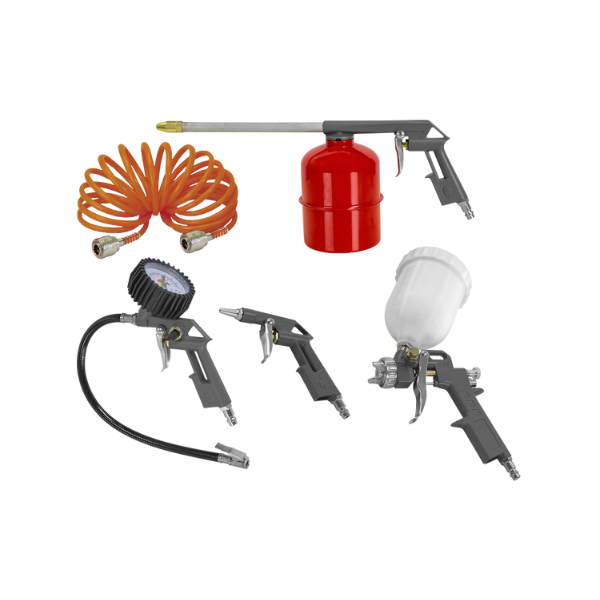 kit acessorios para compressor com 5 pecas schulz