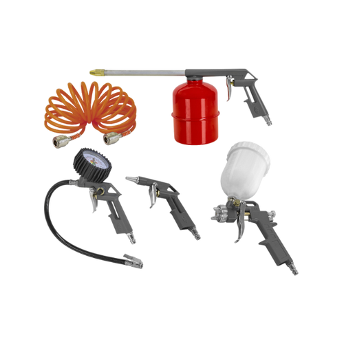 kit acessorios para compressor com 5 pecas schulz