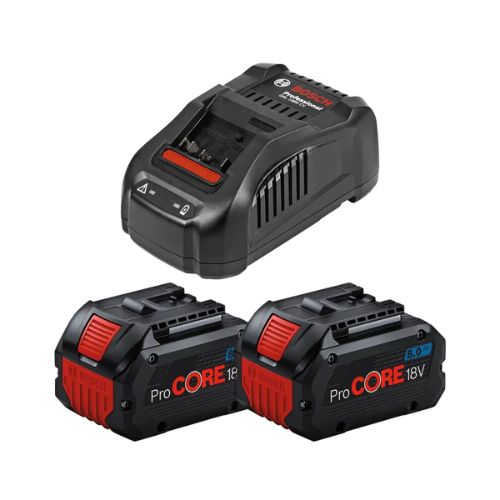 kit de baterias 18v 8,0ah e carregador rapido gal 1880cv procore bosch