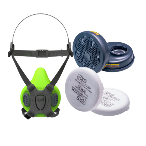 kit respirador bls 4200 sm para servicos gerais bls 522814