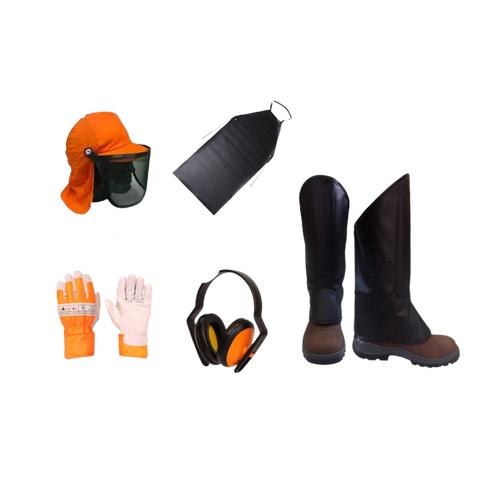 Kit De Segurança Roçador 5 Pçs Tecmater