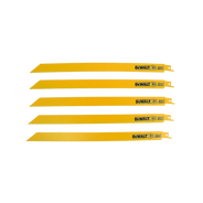 lamina p serra sabre 300mm metal dw4838d c5pcs dewalt 531000
