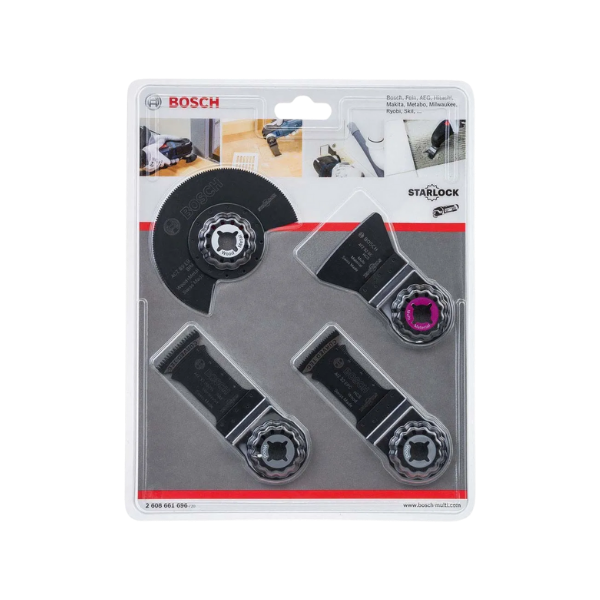 LAMINA PARA SERRA GOP ALUMINIO E MADEIRA COM 4 PCS BOSCH