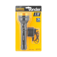 lanterna recarregavel 1 led lrv 150l litio vonder