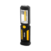 lanterna recarregavel de inspecao 2w cob 3 leds lr180i litio vonder