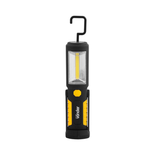 lanterna recarregavel de inspecao 2w cob 3 leds lr180i litio vonder