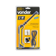 lanterna recarregavel de inspecao 3w cob led lr500 litio vonder