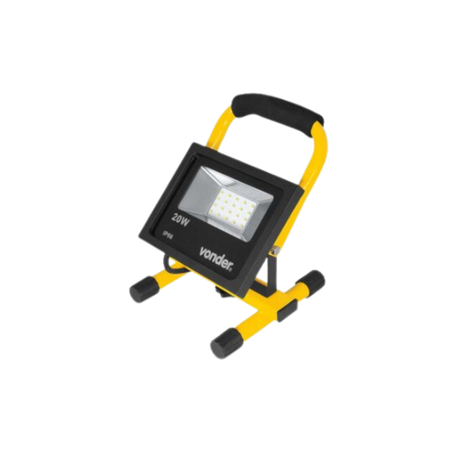 lanterna refletora com suporte 20w vonder 521149