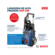 lavadora alta pressao ghp 220 2200 libras mono bosch 524869