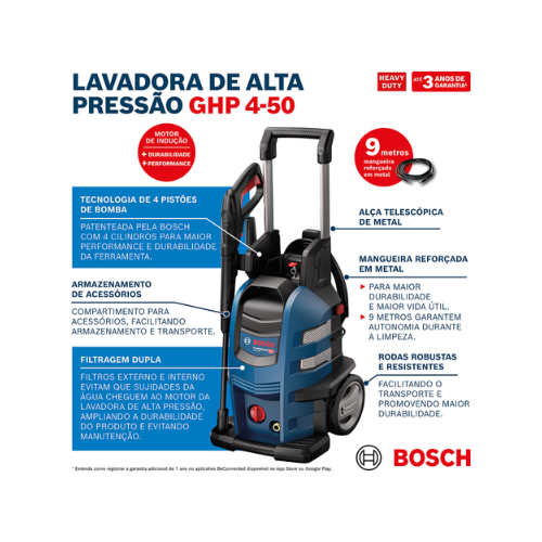 lavadora alta pressao ghp 4 50 2500 libras mono bosch 524870