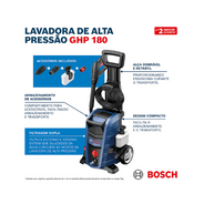 lavadora alta pressao ghp180 1800 libras mono bosch 524868