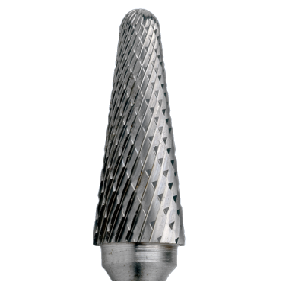 Lima Rotativa Quebra Cavaco Cônica Com Raio 6.00Mm Ref.22648 Ht