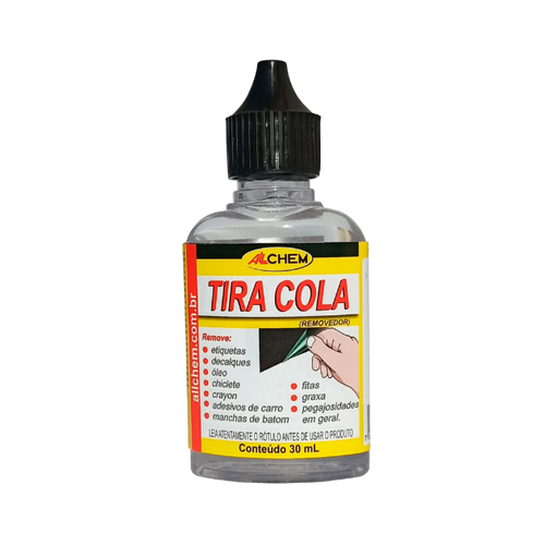 limpador tira grude removedor 30ml allchem