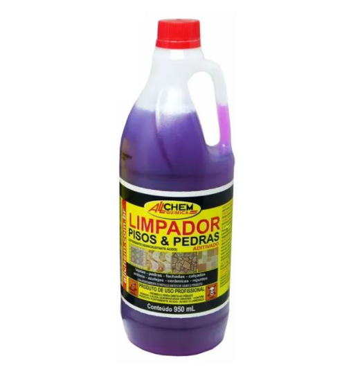 Solução Limpadora Allone Aditivada Pisos E Pedras 950Ml Allchem