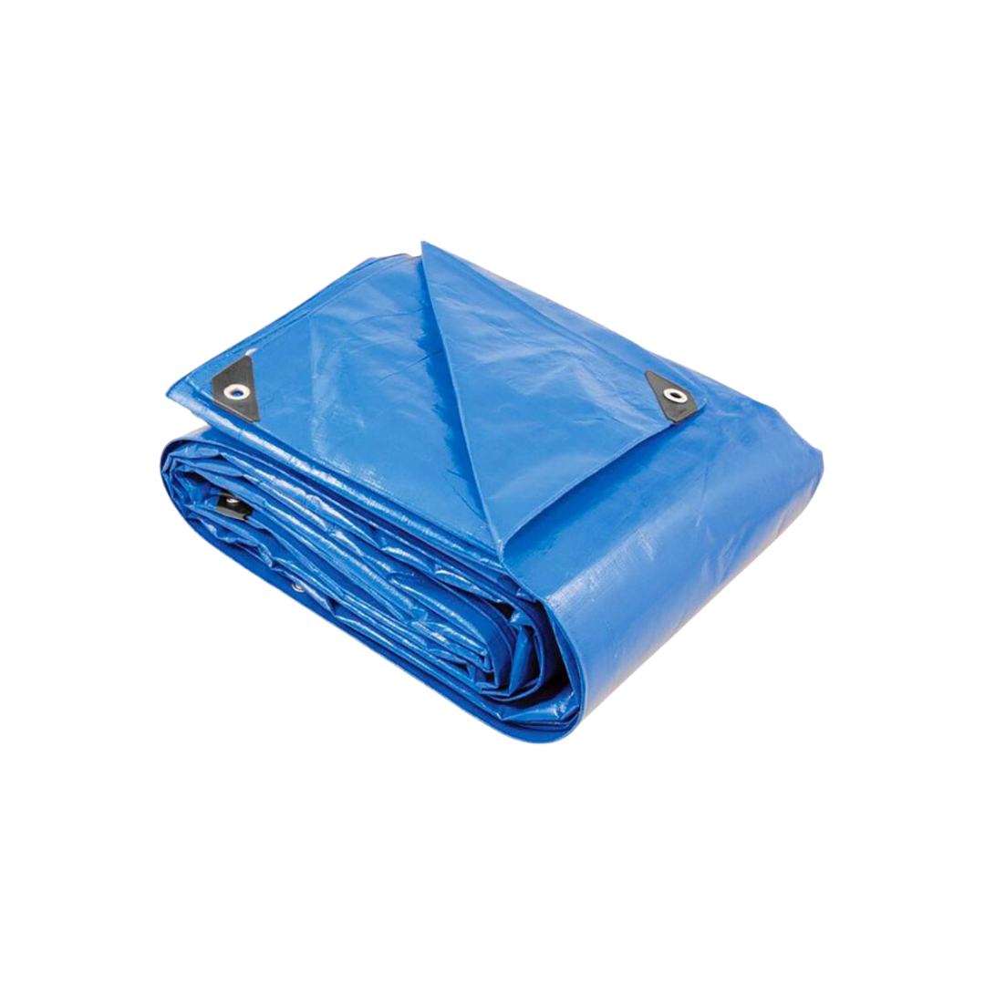 Lona Plástica Azul 4,00m X 6,00m 200 Mc Plus Vonder