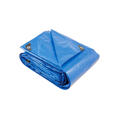 Lona Plástica Azul 4,00m X 6,00m 200 Mc Plus Vonder