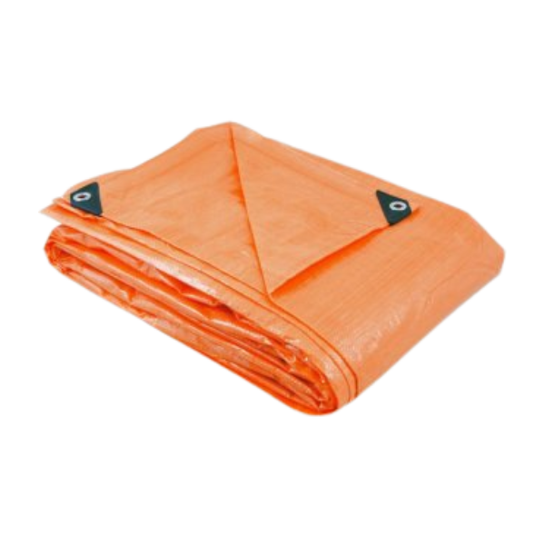 lona reforcada polietileno laranja 10x10m vonder 514837