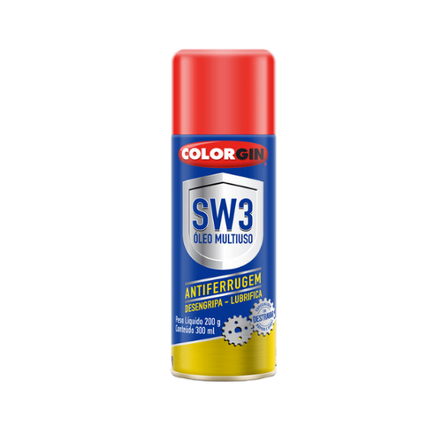 lubrificante desengripante spray 300ml sw3 colorgin 511159