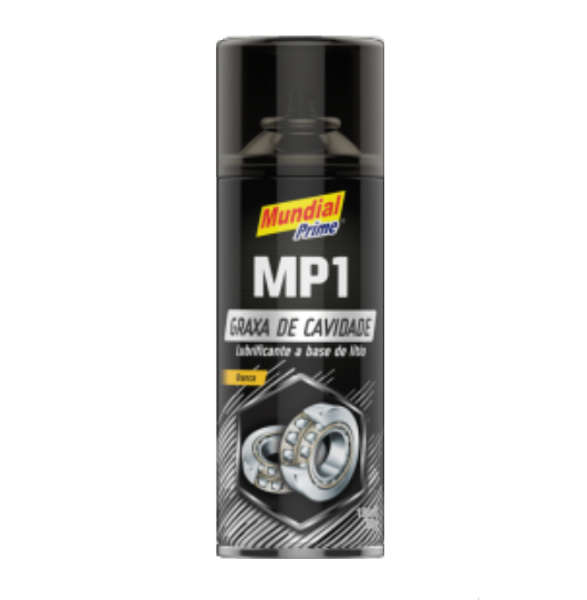 Graxa Lubrificante Spray 300Ml Branca Mundiall