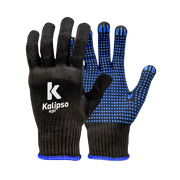 Luva Segurança Preta Helanca Pro G/9 Pigmen 1 Lado Kalipso