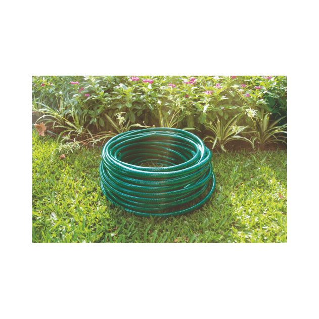 mangueira dagua verde 1,2 flex rolo 20 metros tramontina no jardim